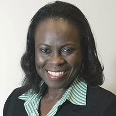 Portrait of Olufunmilayo Olopade 